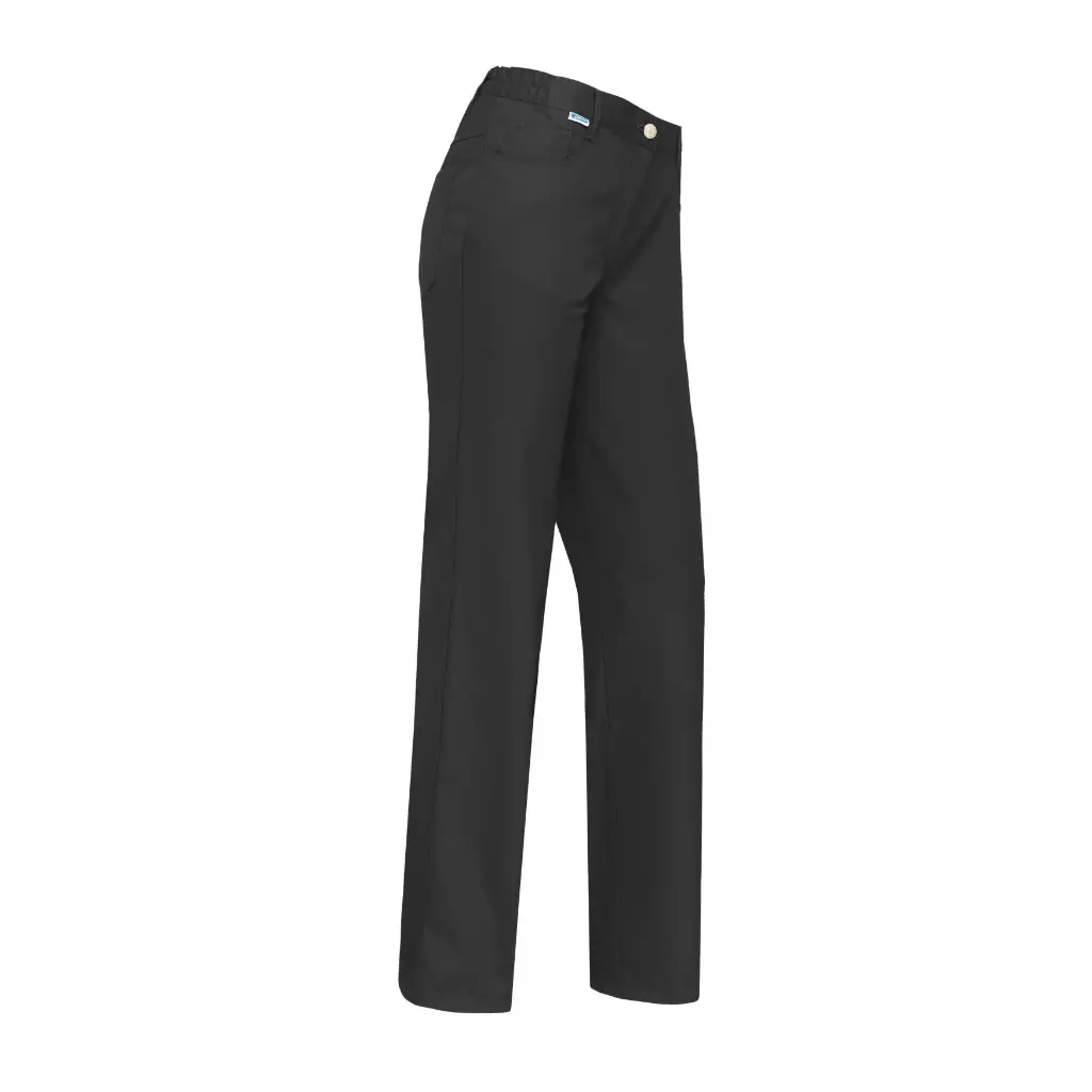 De Berkel TRIJNTJE - Dames 5 pocket koksbroek zwart